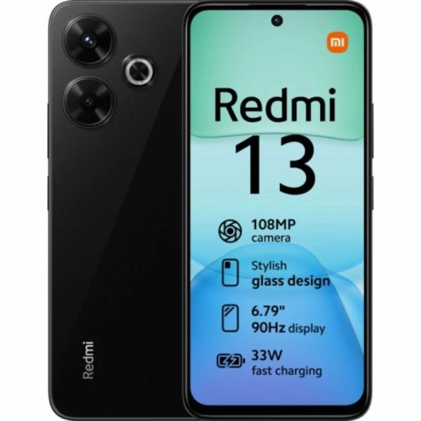 Smartphone Xiaomi Redmi 13 8GB/256GB 6.79" Preto